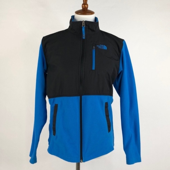 The North Face Jackets & Blazers - The North Face Blue & Black Fleece Zip-Up